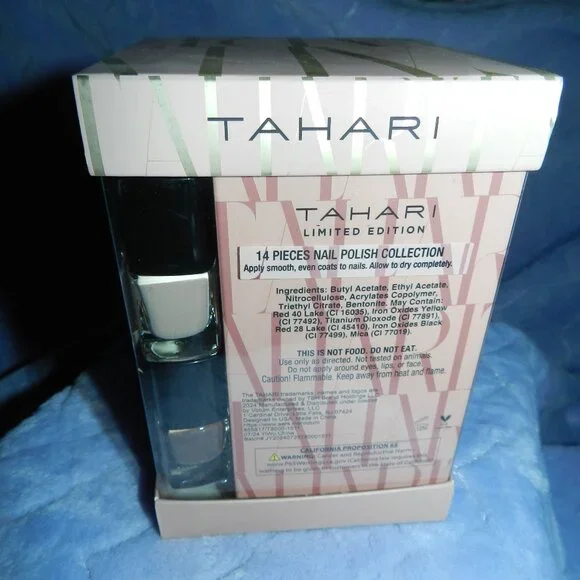 Tahari Perfect Nude 14 Pc Nail Polish Limited addition Collection set🆕🏃🏻💨⚡🚚 - Picture 9 of 16